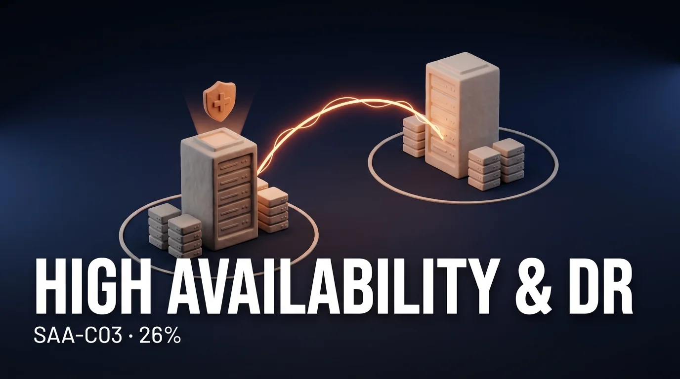 AWS High Availability & Disaster Recovery for SAA-C03 (2026)