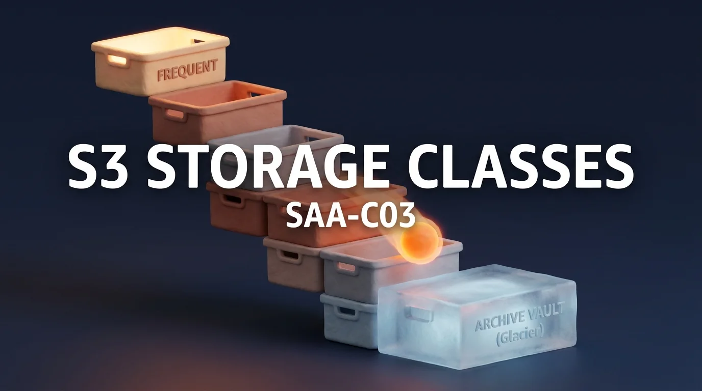 AWS S3 Storage Classes Guide for SAA-C03 (2026)