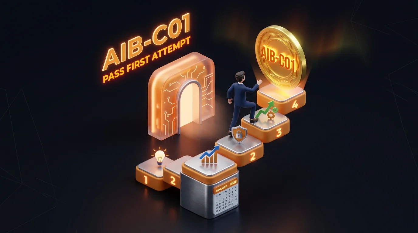How to Pass AIB-C01 on the First Attempt: A Four-Week Plan