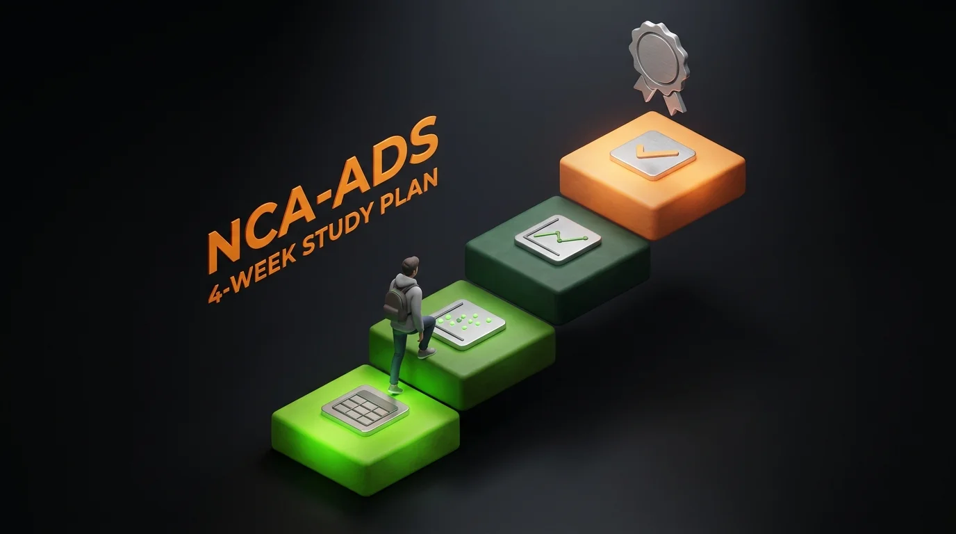 NCA-ADS Study Plan: How to Pass in 4 Weeks (2026)