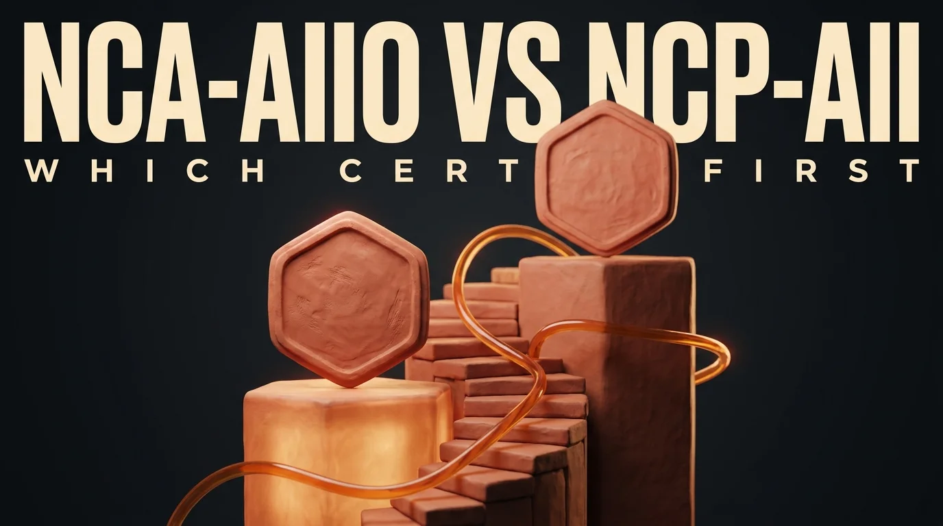 NCA-AIIO vs NCP-AII: Which NVIDIA Infrastructure Certification First?
