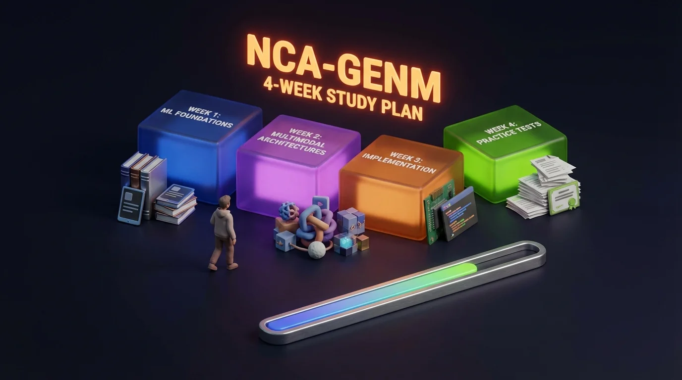 NCA-GENM 4-Week Study Plan: Week-by-Week Preparation Guide