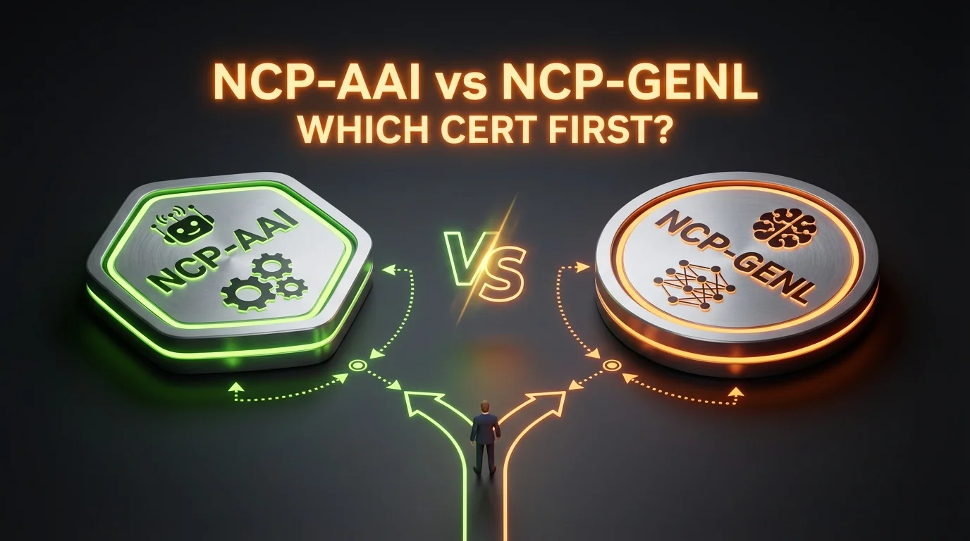 NCP-AAI vs NCP-GENL: Which NVIDIA AI Cert Should You Get First?