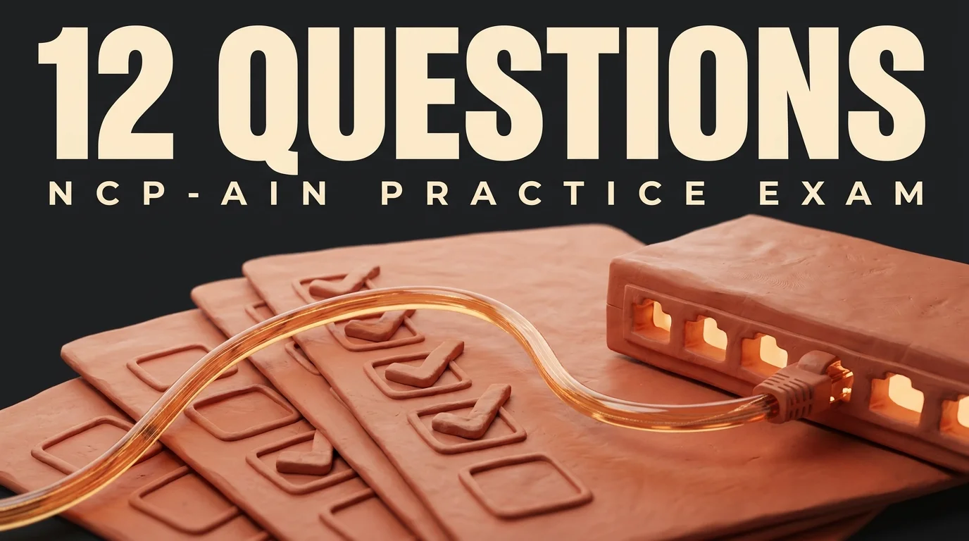 NCP-AIN Practice Questions: 12 Exam-Style Questions Explained (2026)