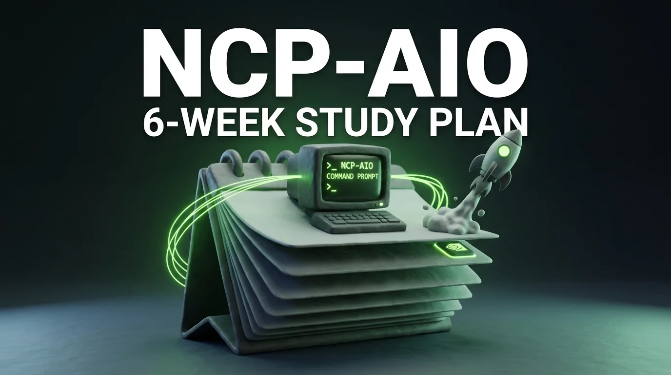 NCP-AIO Study Plan: 6-Week Preparation Schedule (2026)