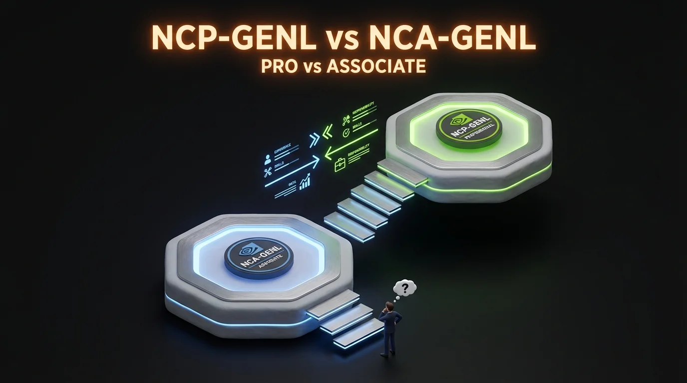NCP-GENL vs NCA-GENL: Professional vs Associate — Which NVIDIA LLM Cert?