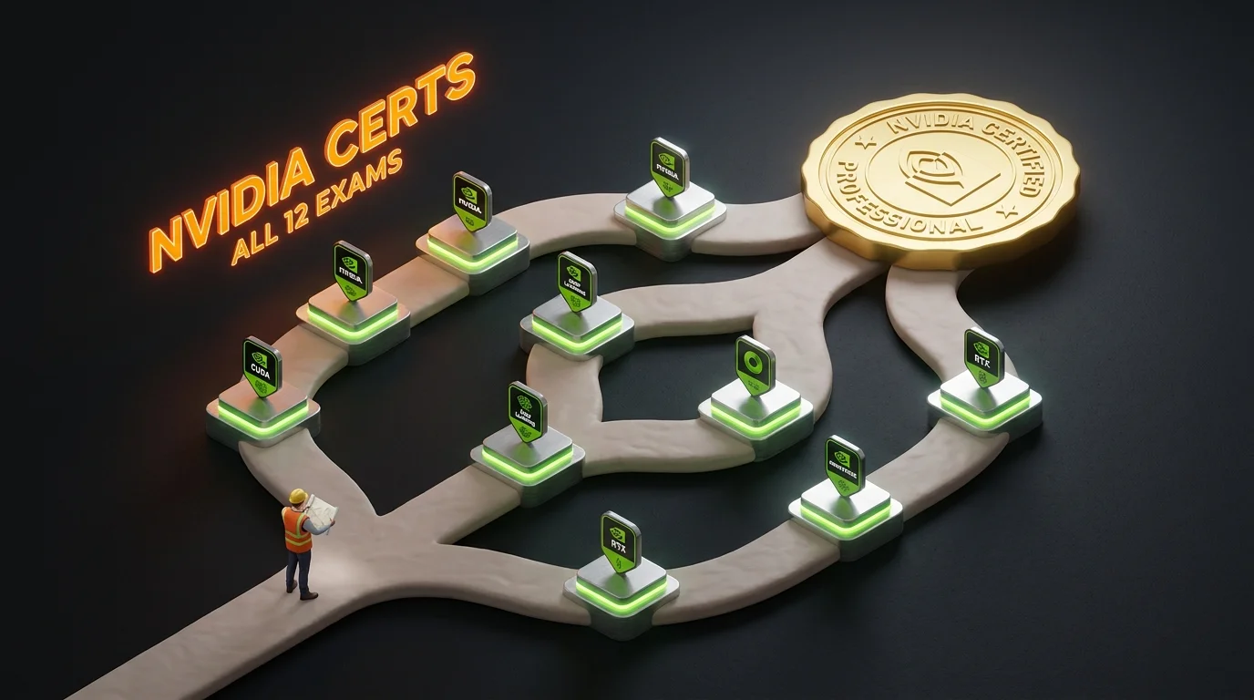 NVIDIA Certifications in 2026: Complete Guide to All 12 Exams