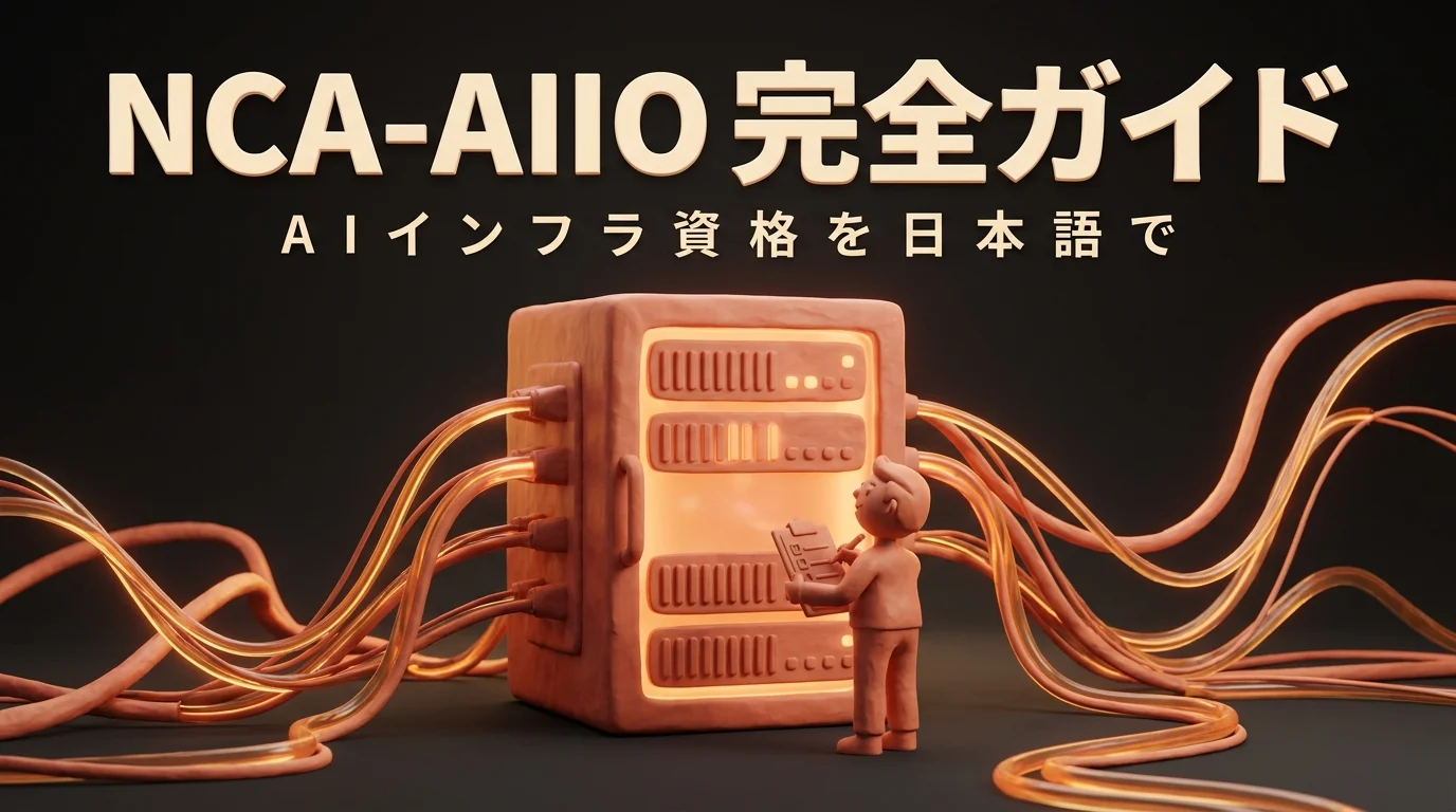 NCA-AIIO とは?NVIDIA AIインフラ資格の難易度・勉強方法【2026年完全ガイド】