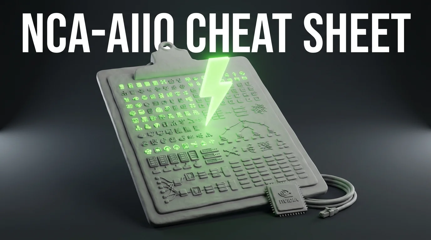 NVIDIA NCA-AIIO Cheat Sheet 2026: Key Concepts & Decision Rules