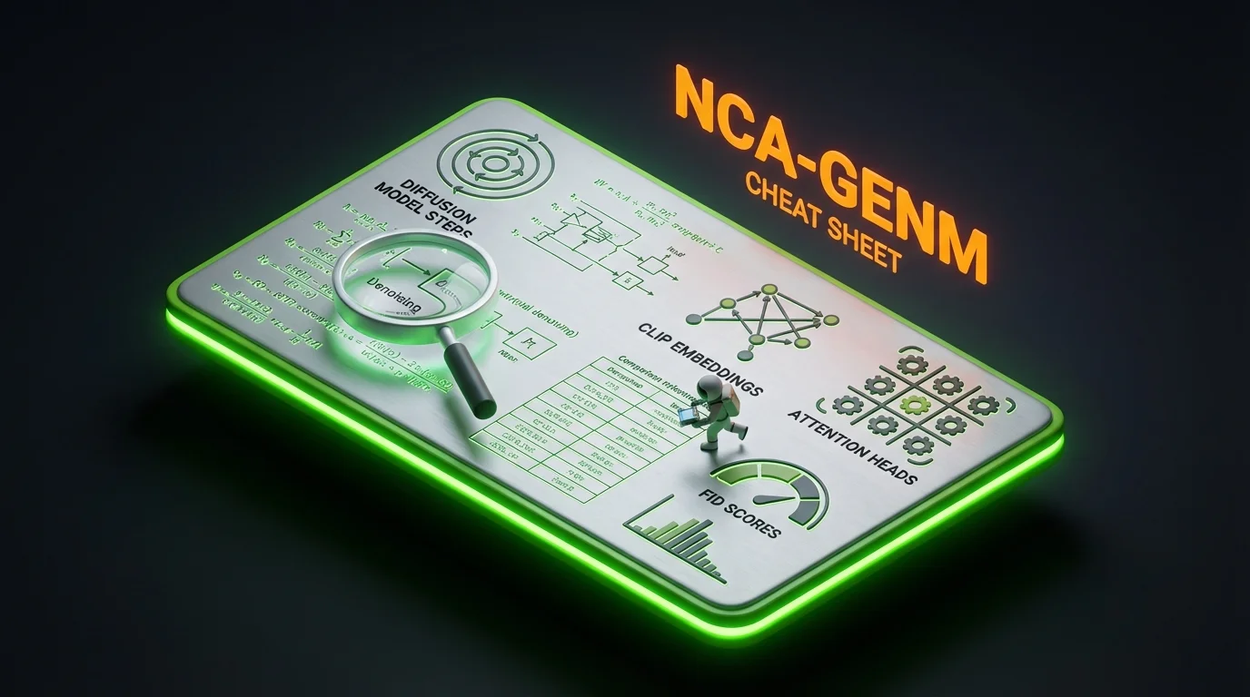 NCA-GENM Cheat Sheet 2026: Quick Reference for Exam Day