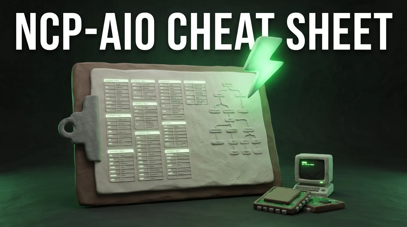 NVIDIA NCP-AIO Cheat Sheet 2026: Key Concepts & Commands