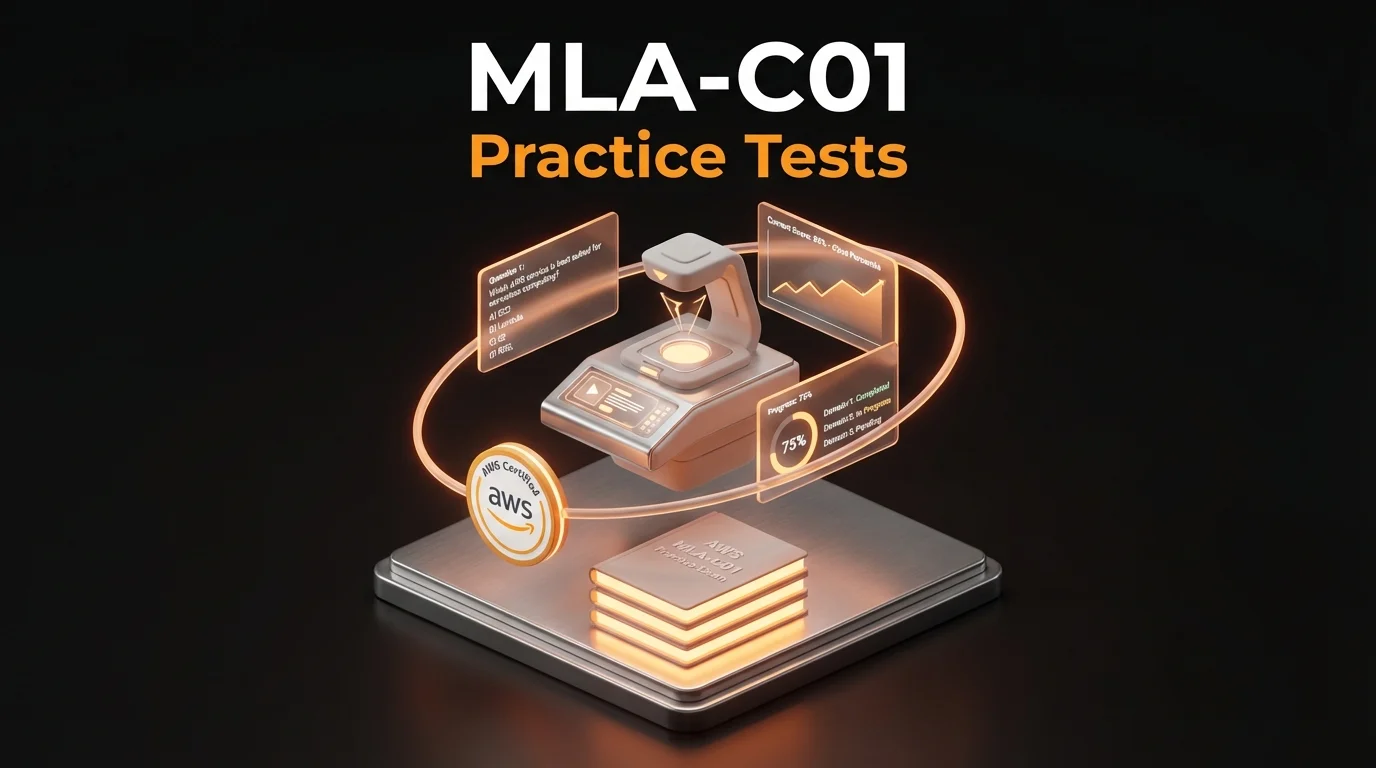 MLA-C01 Practice Tests 2026 | AWS Certified Machine Learning Engineer ...