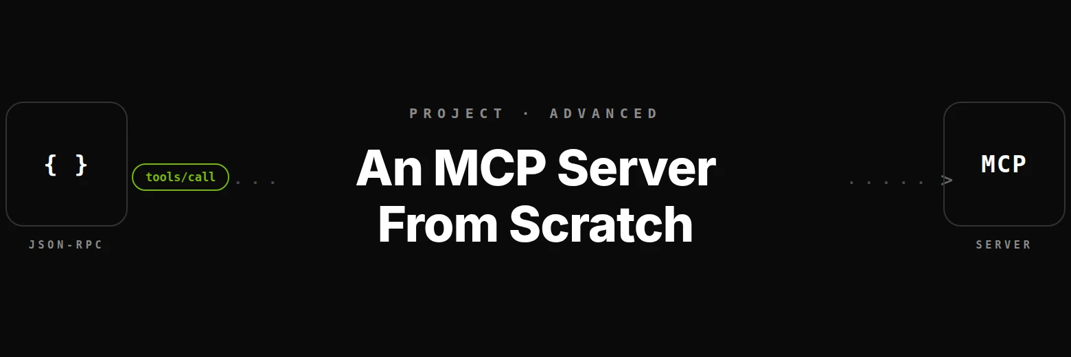 Build a stdio MCP Server From Scratch: JSON-RPC, Two Tools, and a Protocol Oracle