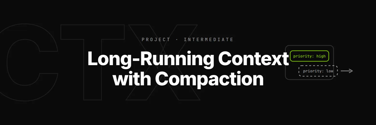 Manage Long-Running Claude Context with Compaction